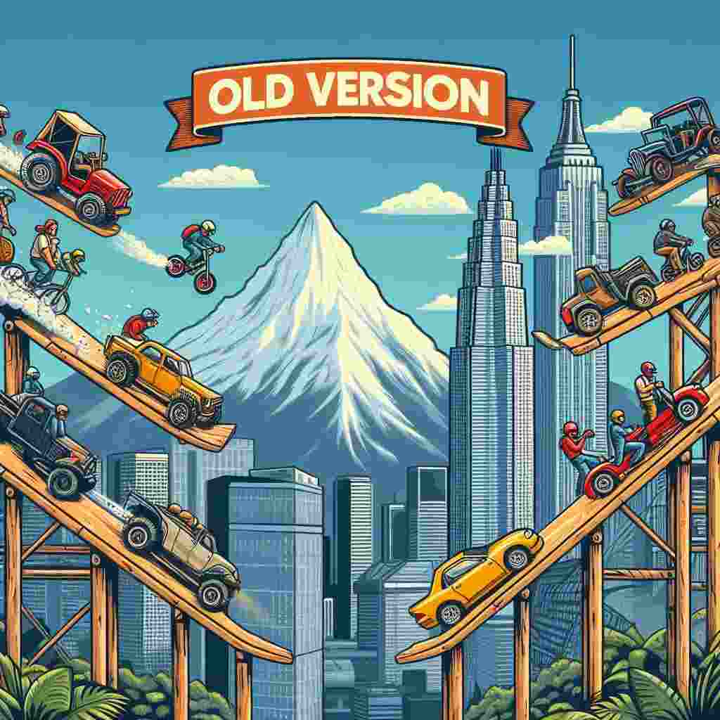 Features of Hill Climb Racing Old Versions