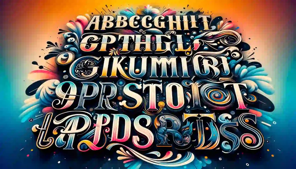alight motion apk fonts