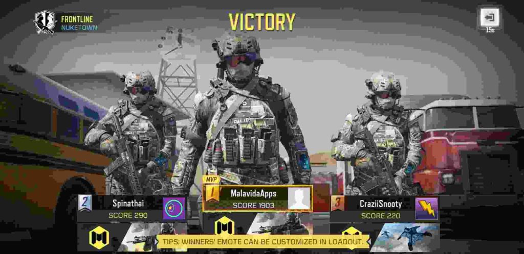 Features of Call of Duty Mobile APK