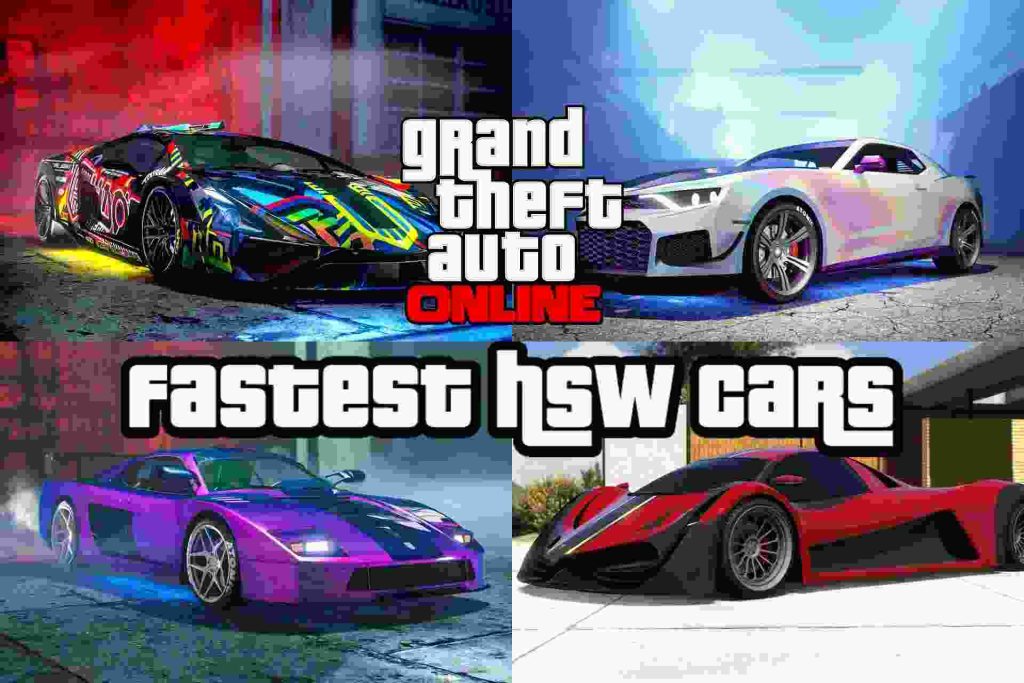 Features of GTA 5 Online Fastest Cars List
