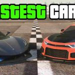 GTA 5 Online Fastest Cars List