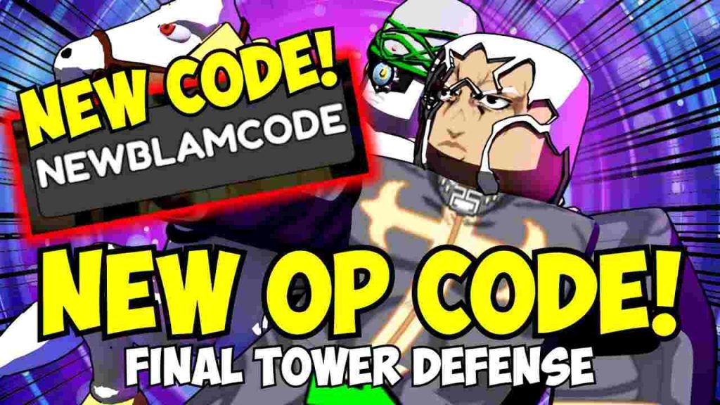 List of Final Tower Defense Codes