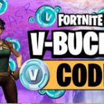 free v bucks codes